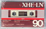 Compact Cassette Audio Magnetics XHE LN 90 "White" Type I Normal 1982 Canada