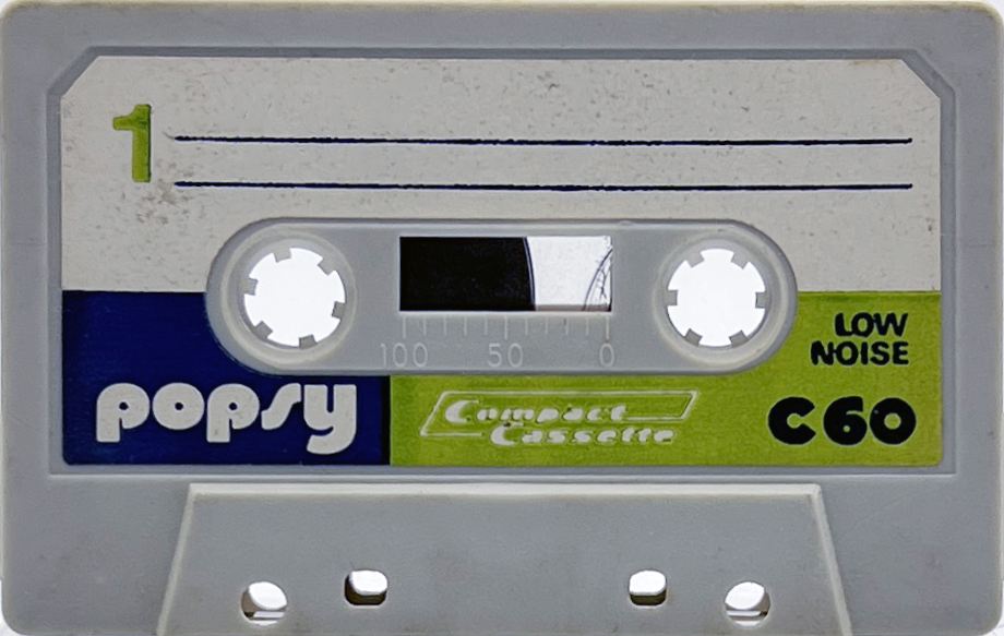 Compact Cassette Popsy 60 Type I Normal 1976 Germany