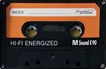 Compact Cassette M Sound 90 "Hi-Fi Energized" Type I Normal 1976 Europe