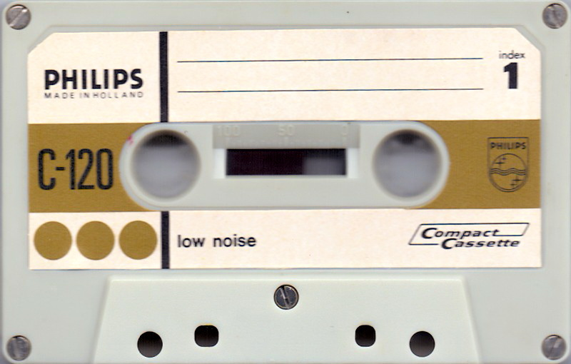 Compact Cassette: Philips  -  120