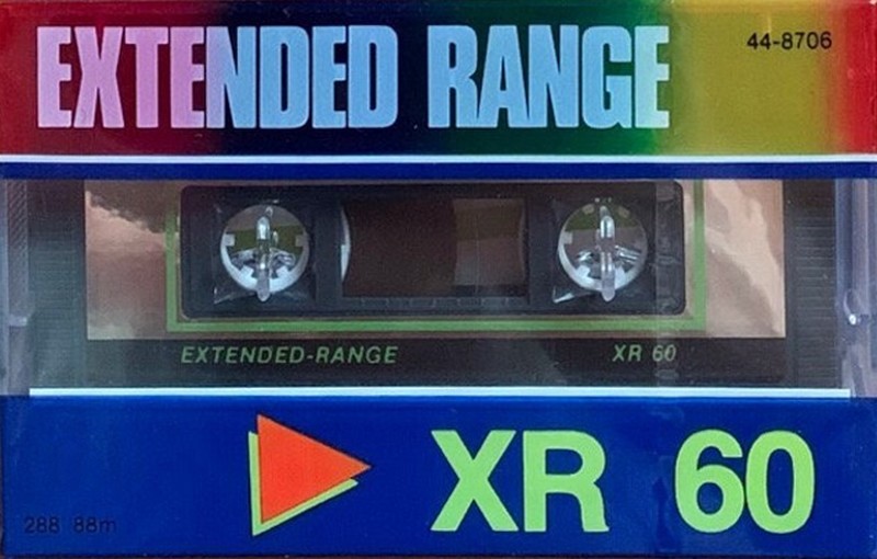 Compact Cassette Radio Shack XR 60 Type I Normal 1995 Canada