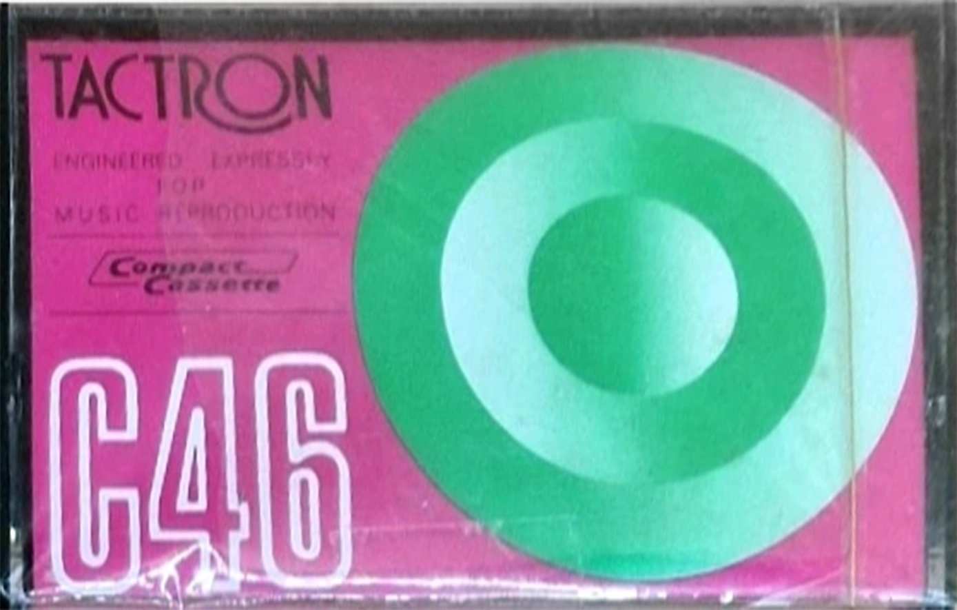 Compact Cassette Tactron 46 Type I Normal 1980 Japan