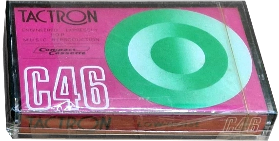 Compact Cassette Tactron 46 Type I Normal 1980 Japan