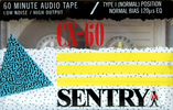 Compact Cassette Sentry CX 60 Type I Normal 1996 China