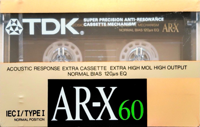 Compact Cassette: TDK  - AR-X 60