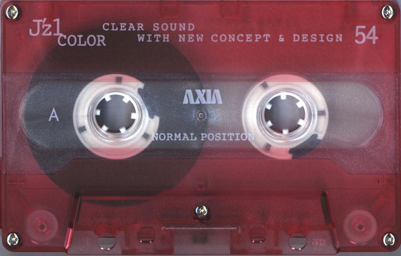 Compact Cassette AXIA J`z 1 Color 54 "JZ1J 54" Type I Normal 2000 Japan