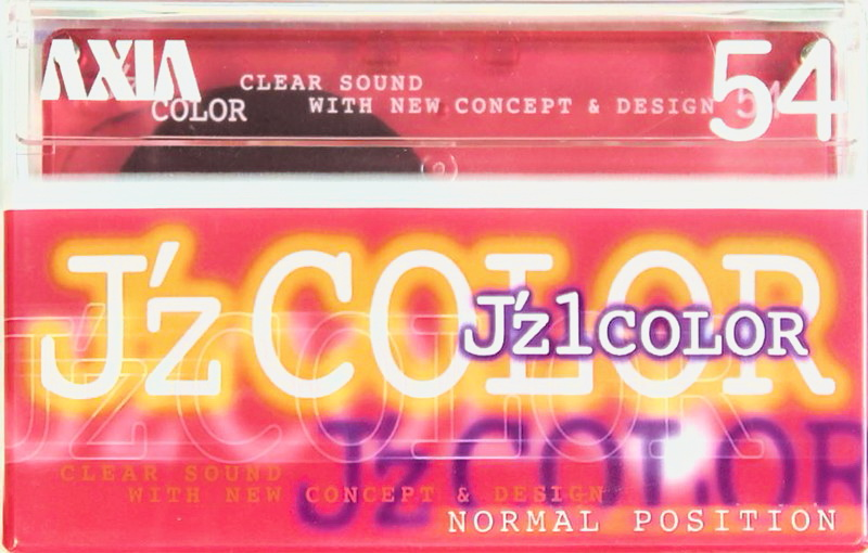 Compact Cassette AXIA J`z 1 Color 54 "JZ1J 54" Type I Normal 2000 Japan