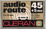 Compact Cassette Cleran Audio Route 45+5 Type I Normal 1985 France