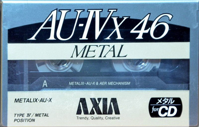 Compact Cassette: FUJI AXIA - AU-IVx 46