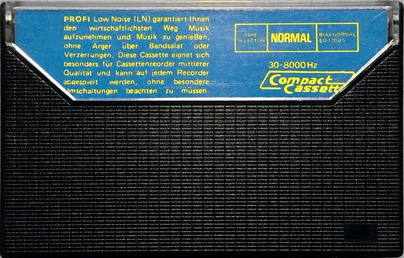 Compact Cassette Profi 90 Type I Normal