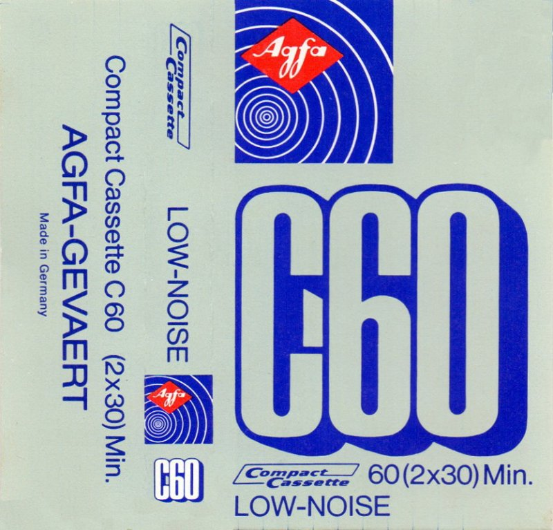 Compact Cassette: AGFA  -  60