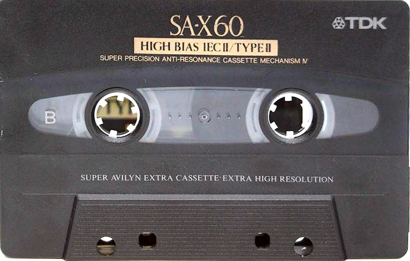 Compact Cassette: TDK  - SA-X 60