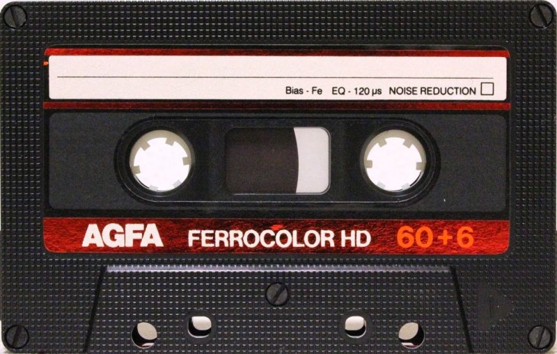 Compact Cassette: AGFA  - Ferrocolor HD 60+6