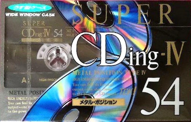 Compact Cassette: TDK  - Super CDing-IV 54