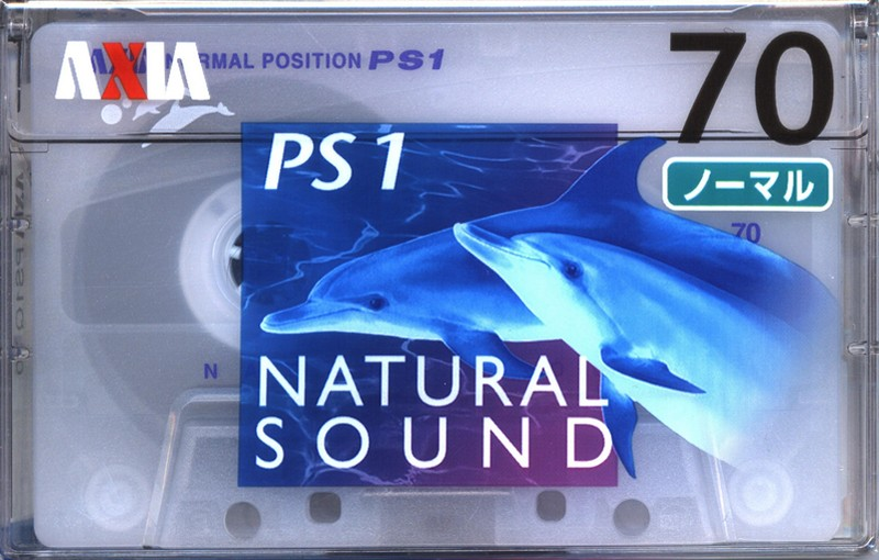 Compact Cassette AXIA PS-I / PS-1 70 "PS1Q 70" Type I Normal 2002 Japan