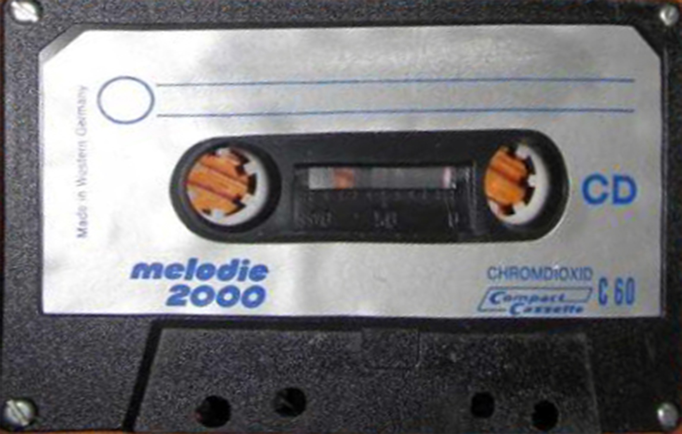 Compact Cassette Melodie 2000 CD 60 Type II Chrome 1978 Europe