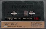 Compact Cassette Fuji SR 60 "Super Range" Type IV Metal 1977 Japan
