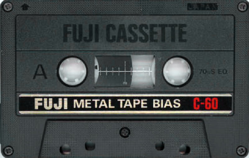 Compact Cassette Fuji SR 60 "Super Range" Type IV Metal 1977 Japan