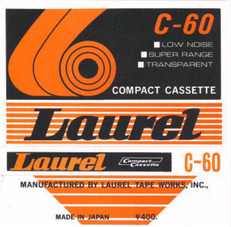 Compact Cassette: Unknown Laurel -  60