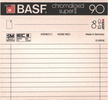 Compact Cassette BASF Chromdioxid Super II 90 Type II Chrome 1984 Europe