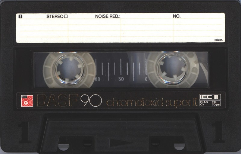 Compact Cassette: BASF  - Chromdioxid Super II 90