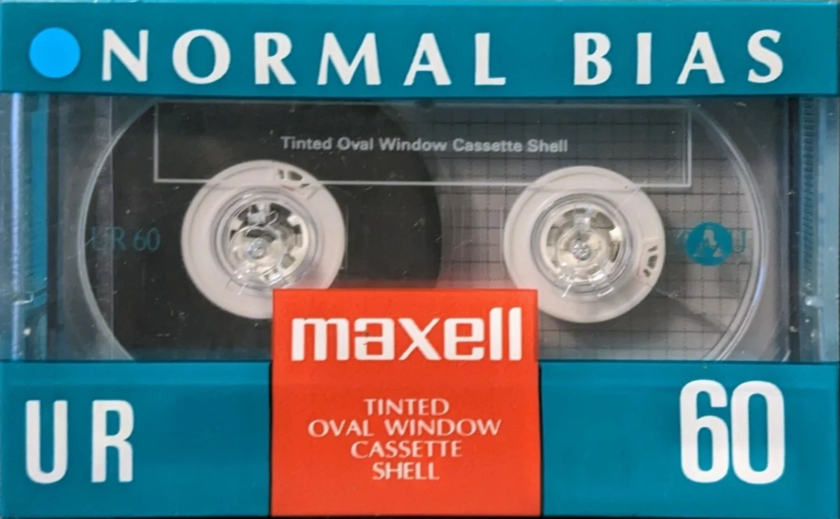 Compact Cassette Maxell UR 60 Type I Normal 1992 USA