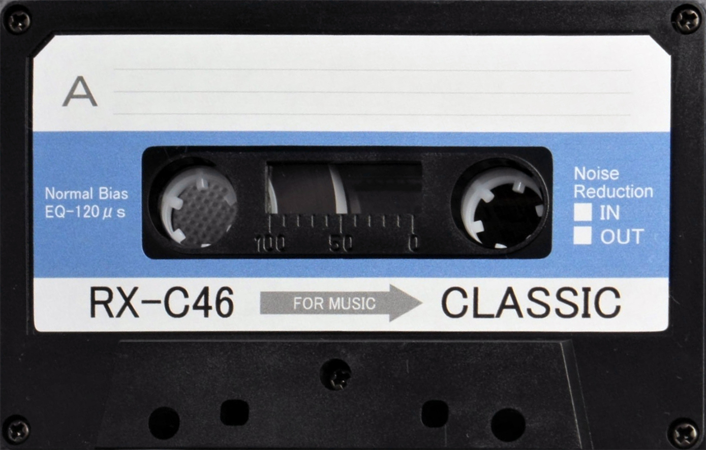 Compact Cassette Classic RX / Sky Blue 46 Type I Normal 2021 Worldwide