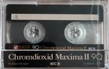 Compact Cassette BASF Chromdioxid Maxima II 90 Type II Chrome 1982 Europe