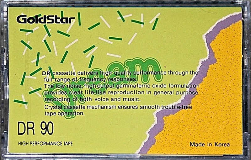 Compact Cassette: GoldStar / LG Goldstar - Dream 90