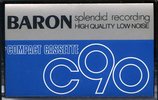 Compact Cassette Baron 90 Type I Normal 1973 Japan
