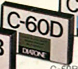 Compact Cassette Diatone D 60 Type I Normal 1979 Japan