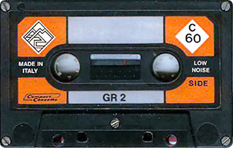 Compact Cassette AMC 60 Type II Chrome Italy