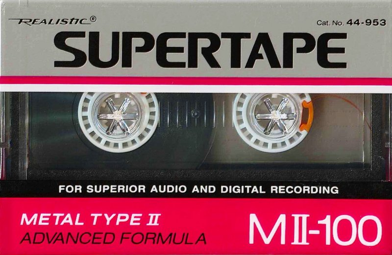 Compact Cassette: Realistic  - MII 100