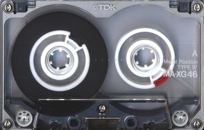 Compact Cassette TDK MA-XG 46 Type IV Metal 1985 Japan