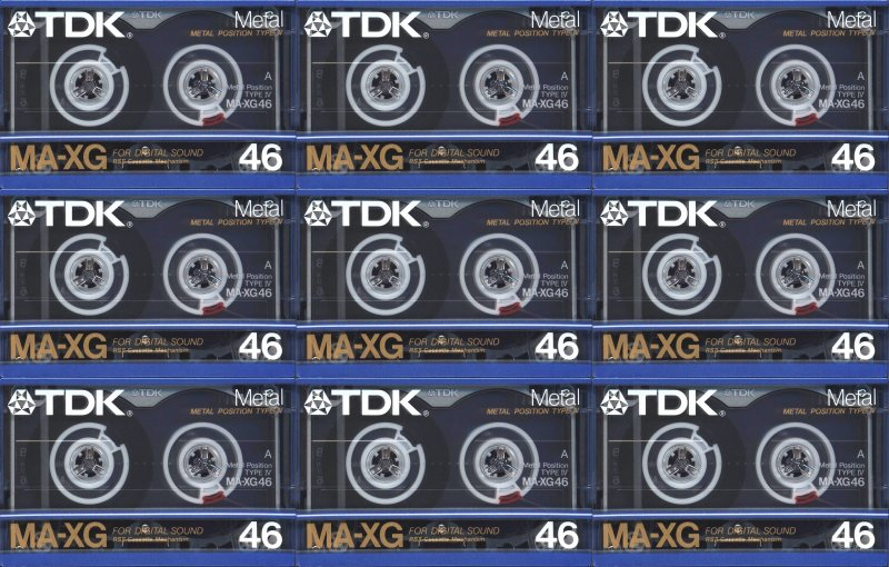 Compact Cassette: TDK  - MA-XG 46