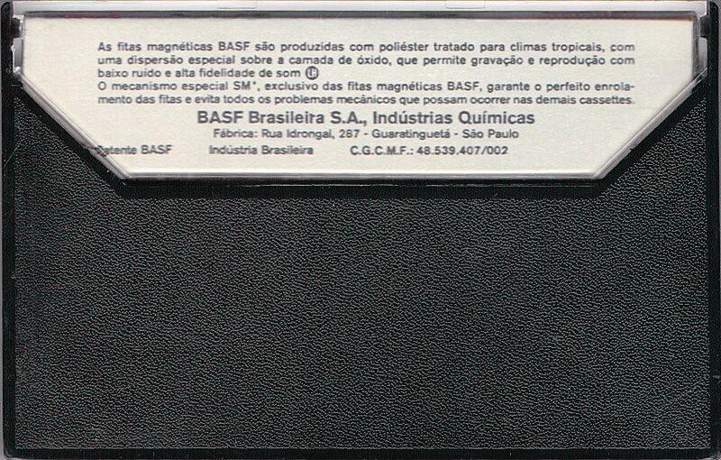 Compact Cassette BASF LH 120 Type I Normal 1971 Brazil