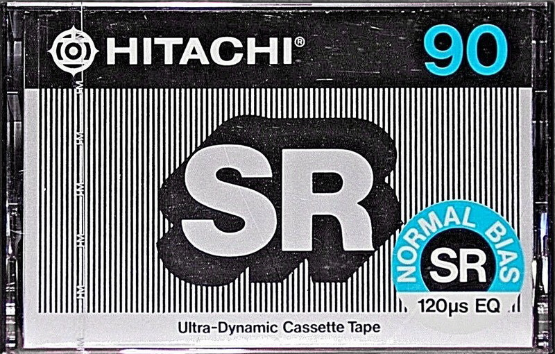 Compact Cassette Hitachi SR 90 Type I Normal 1981 Europe