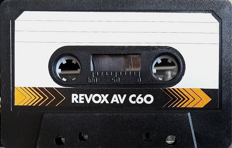 Compact Cassette Revox AV 60 Type I Normal Europe