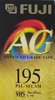 VHS, Video Home System Fuji AG 195 Type I Normal Europe
