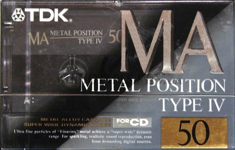 Compact Cassette: TDK  - MA 50