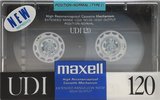Compact Cassette Maxell UDI / UD1 120 Type I Normal 1988 Japan