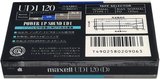 Compact Cassette Maxell UDI / UD1 120 Type I Normal 1988 Japan