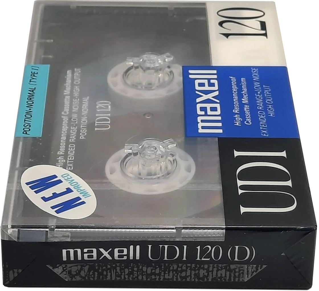 Compact Cassette Maxell UDI / UD1 120 Type I Normal 1988 Japan