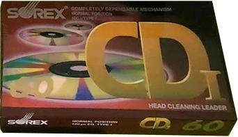 Compact Cassette Sorex 60 "CDI" Type I Normal South Korea