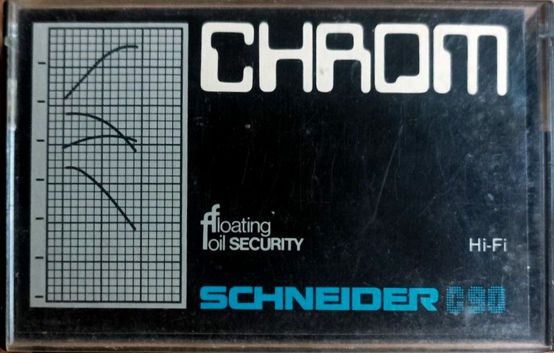 Compact Cassette Schneider 90 Type II Chrome 1976 Europe