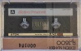 Compact Cassette TDK AD-X 60 "Alpine Present" Type I Normal 1985 USA