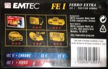 Compact Cassette Emtec FE I Ferro Extra 100 Type I Normal 2002 Europe