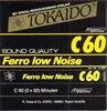 Compact Cassette Tokaido Ferro Low Noise 60 "Sound Quality" Type I Normal 1985 Europe