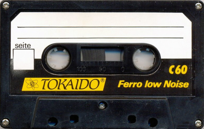 Compact Cassette Tokaido Ferro Low Noise 60 "Sound Quality" Type I Normal 1985 Europe