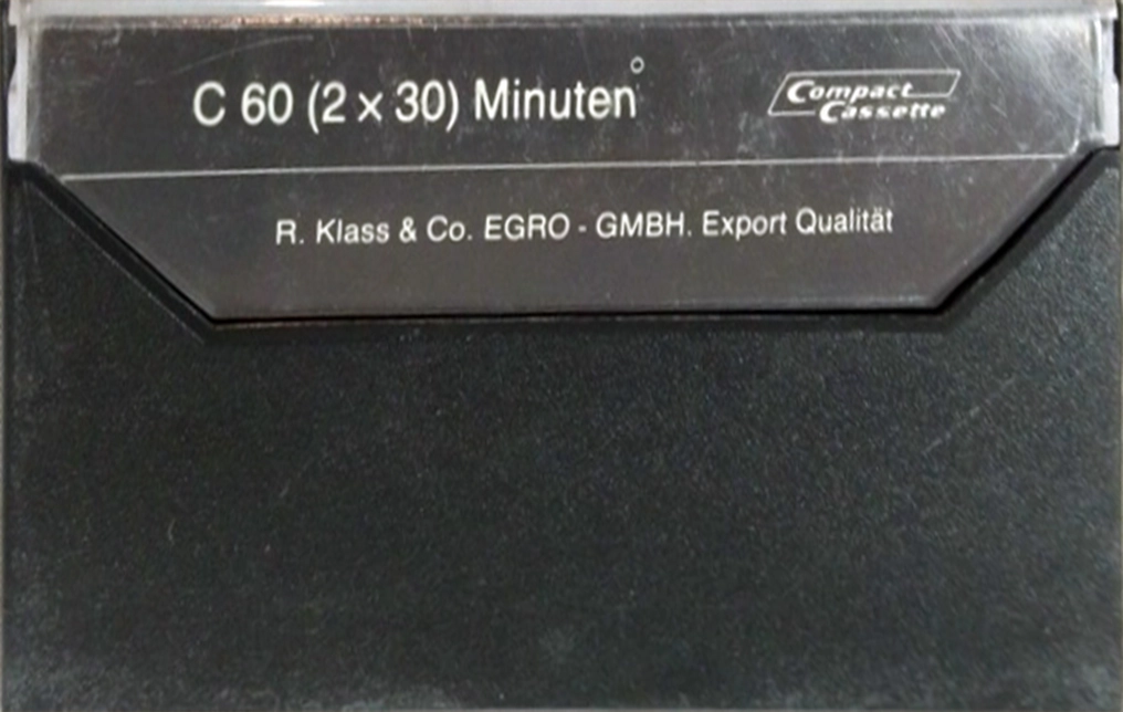 Compact Cassette Tokaido Ferro Low Noise 60 "Sound Quality" Type I Normal 1985 Europe